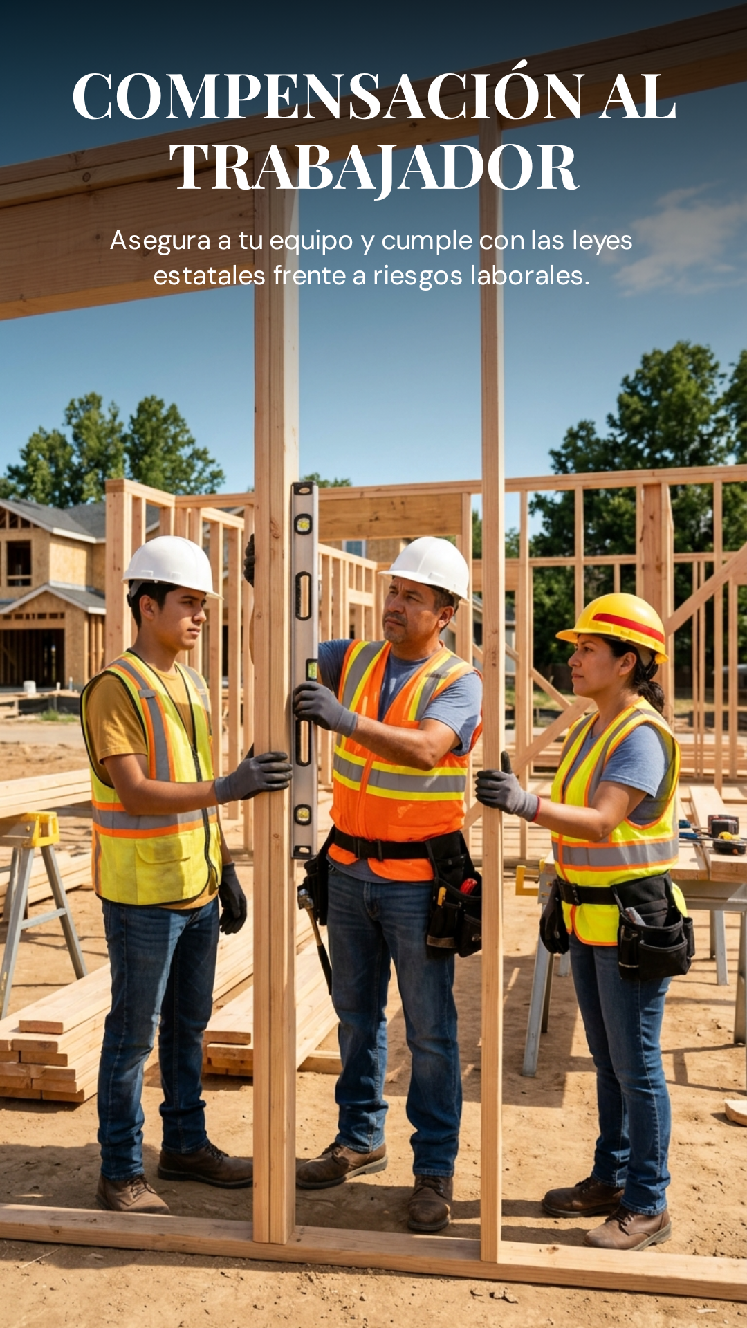 Trabajadores hispanos de construcción — Compensación al Trabajador